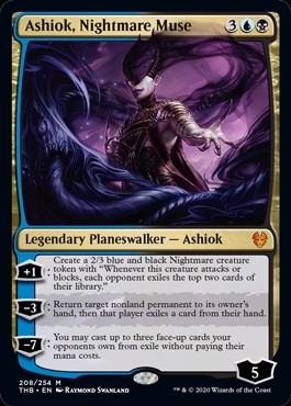 🔥 Ashiok, Nightmare Muse Theros Beyond Death